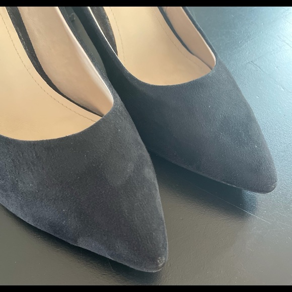 H&M Black Suede Short Heels - Picture 5 of 10